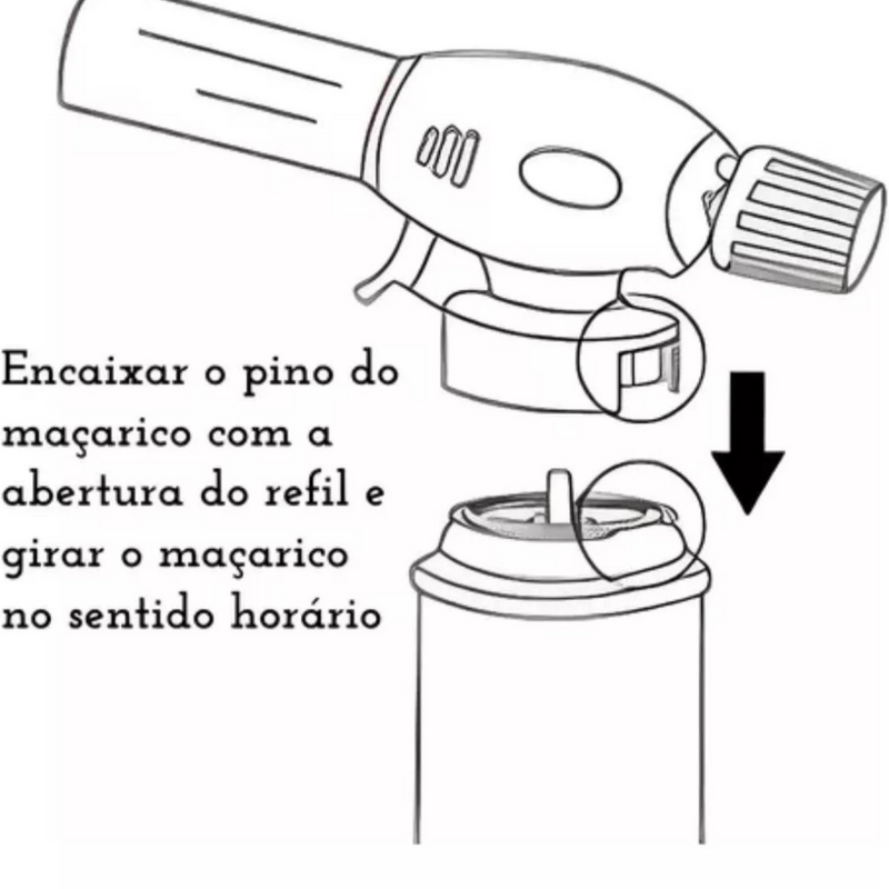 Maçarico culinário ARO387 Startools | Automático