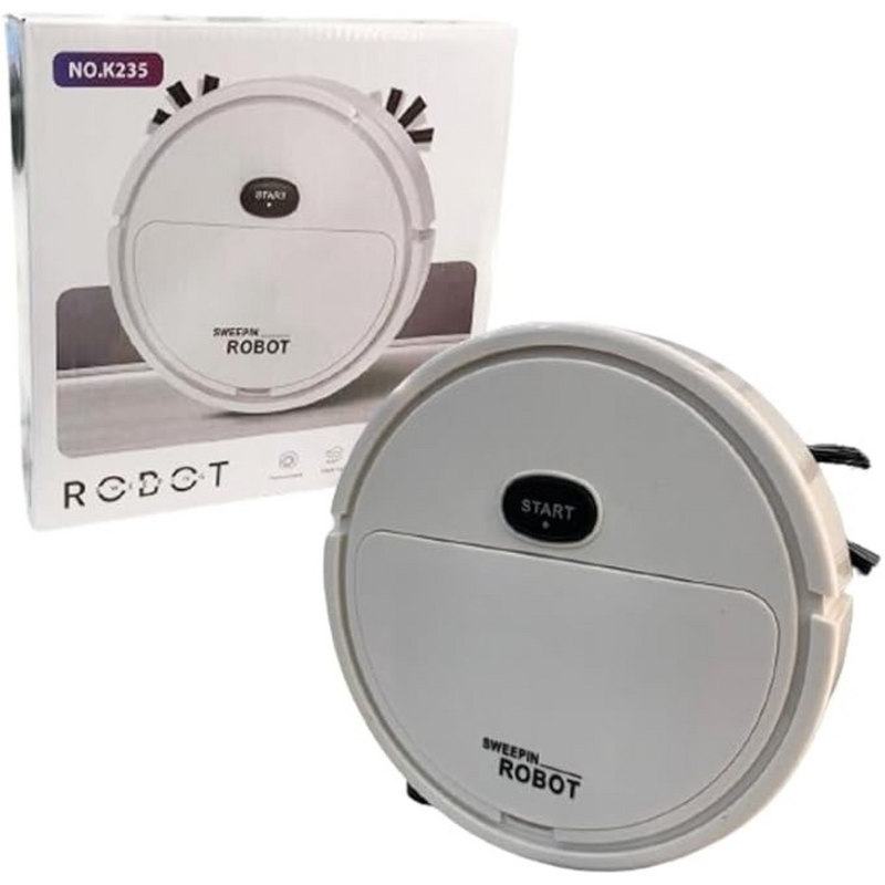 Robô aspirador recarregável 110V/220V | Sweepin robot  NO.K235 - Branco