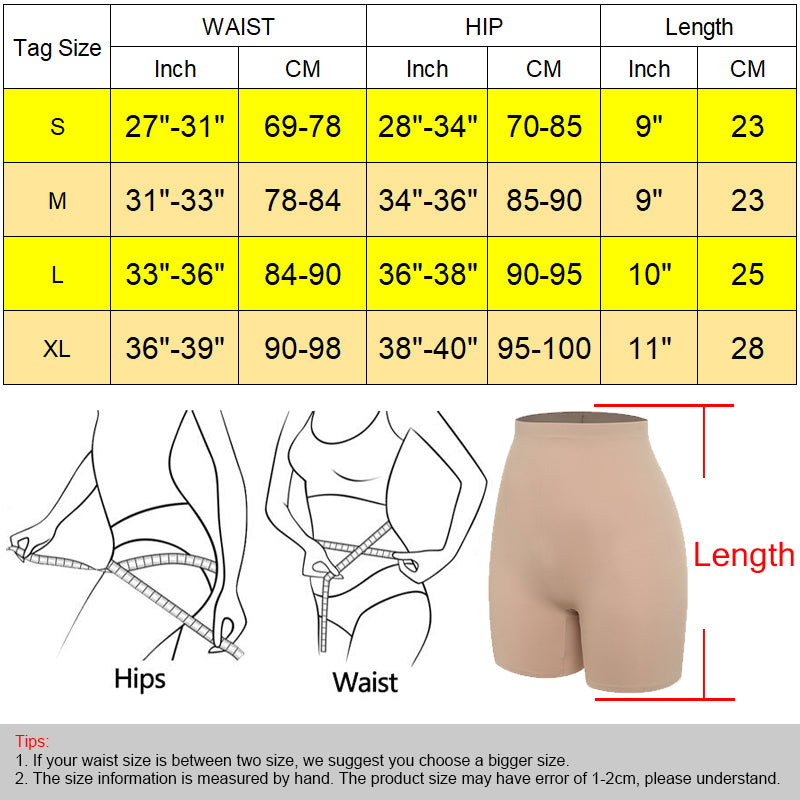 Boyshorts modelador cintura alta feminino | Sem costura modelagem suavizante