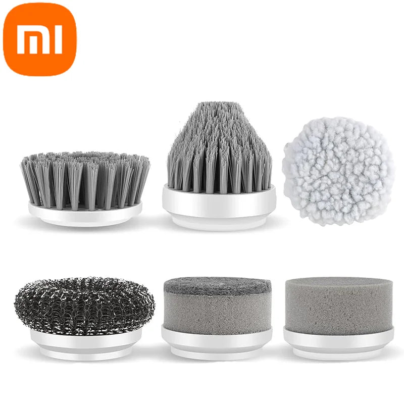 Escova elétrica 6 em 1 Xiaomi MIJIA Power Scrubber | Para cozinha e banheiro