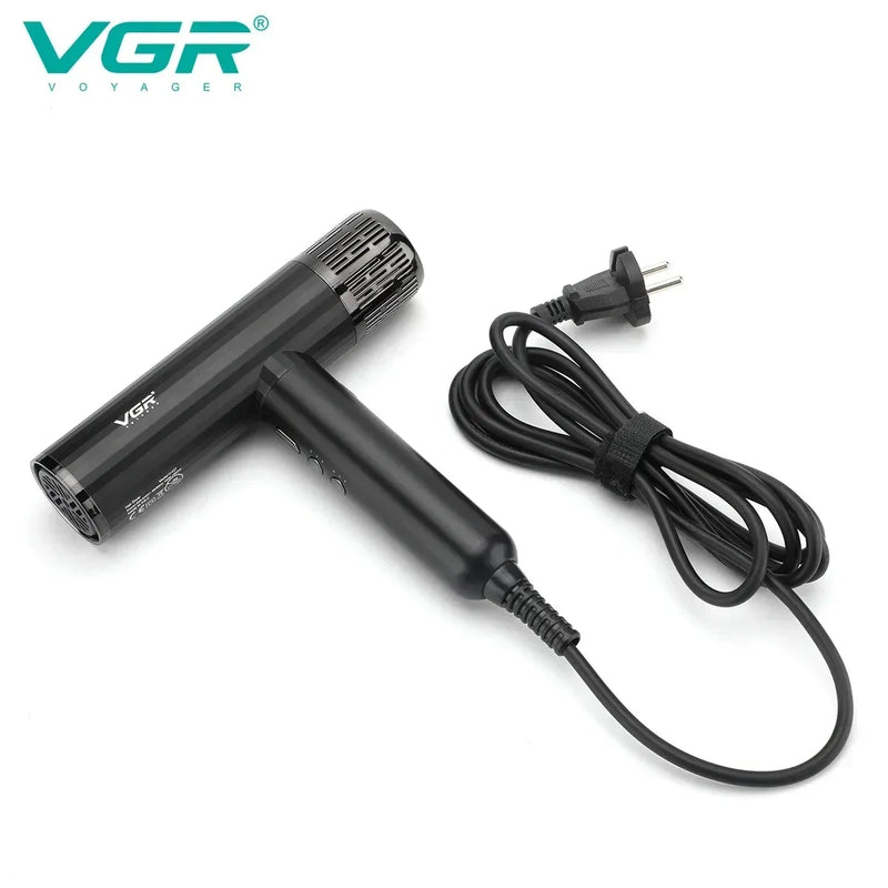 Secador de cabelo profissional VGR V-427 | Secagem ultra-rápida motor Brushless de 110000 RPM