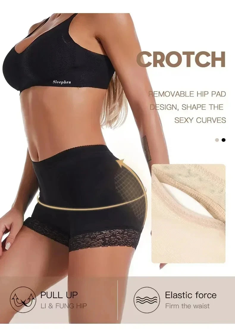 Calcinha modeladora Lift Buttock | Cintura alta levantador de bumbum