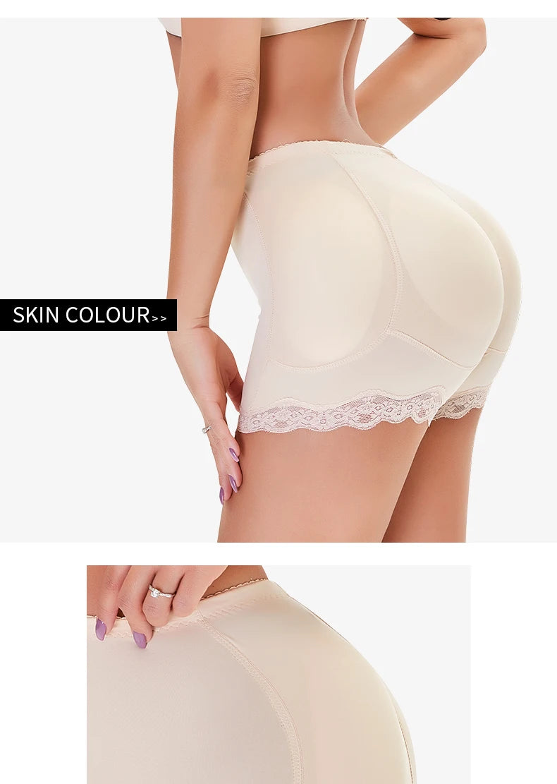 Calcinha modeladora Push UP acolchoada | Efeito corretivo e levantador de bumbum