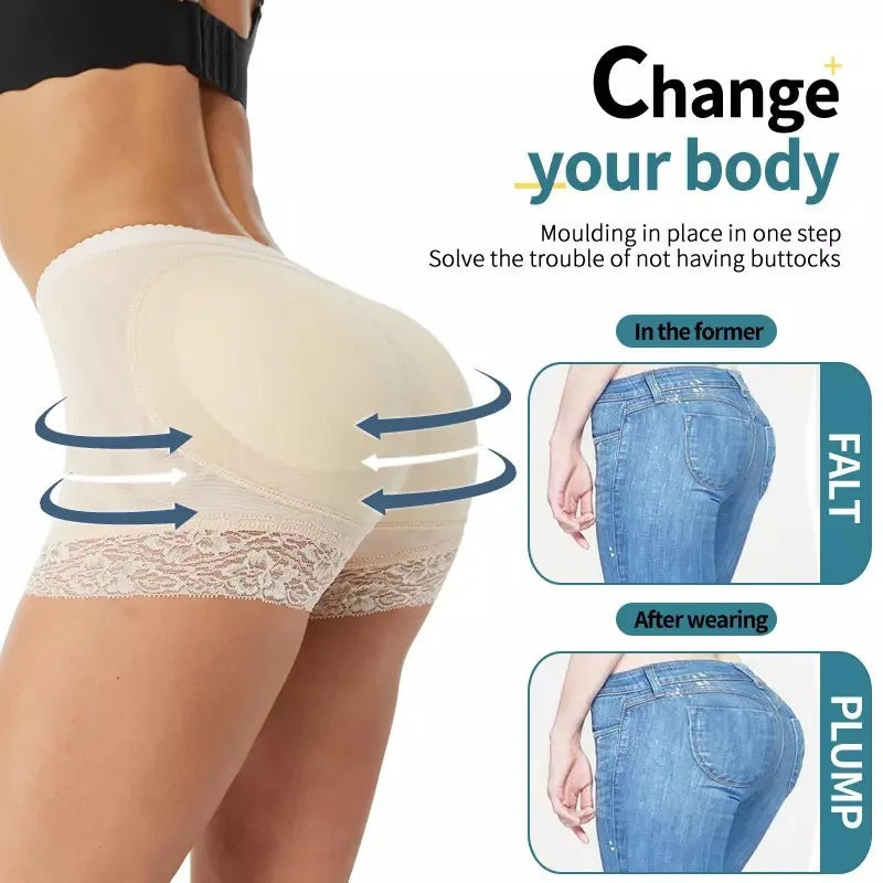 Calcinha modeladora Lift Buttock | Cintura alta levantador de bumbum