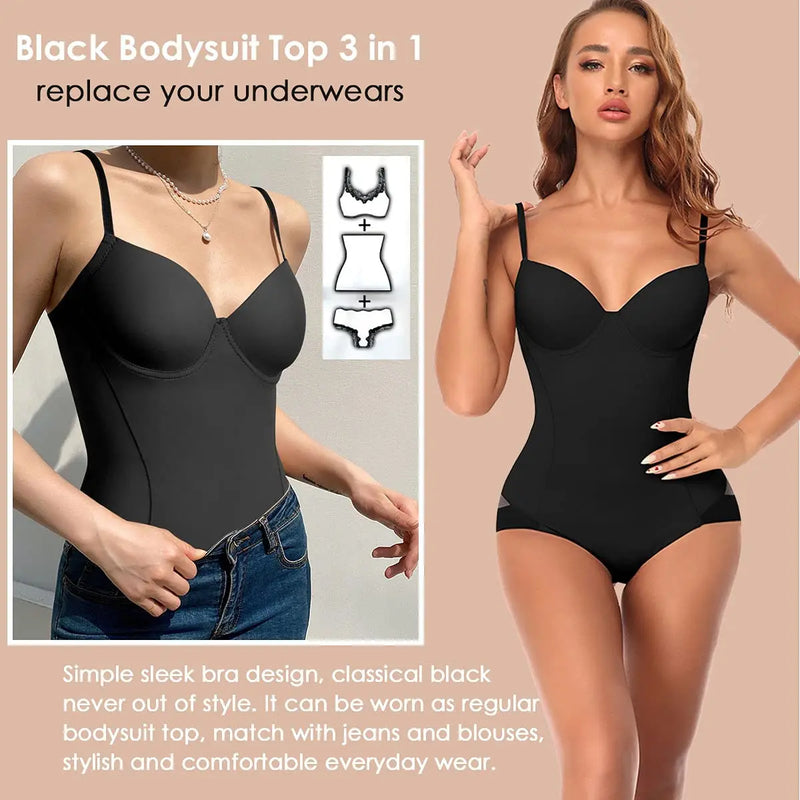 Body modelador feminino com sutiã | Corset redutor levantador de glúteos