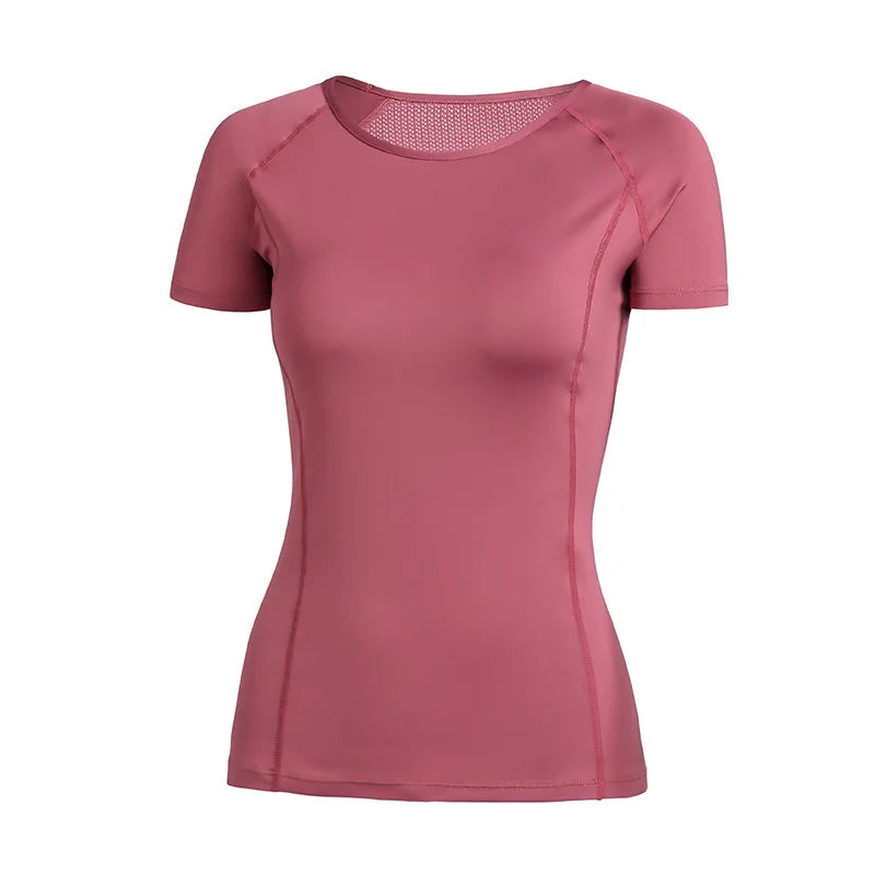 Camiseta esportiva feminina | Rápida secagem