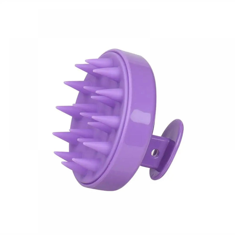 Escova de shampoo massageadora de silicone | Para lavar cabelos