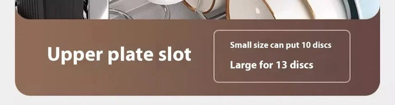 Escorredor de louça ajustável multifuncional de 2 Andares aço inoxidável | Com bandeja de drenagem para armazenamento de talheres
