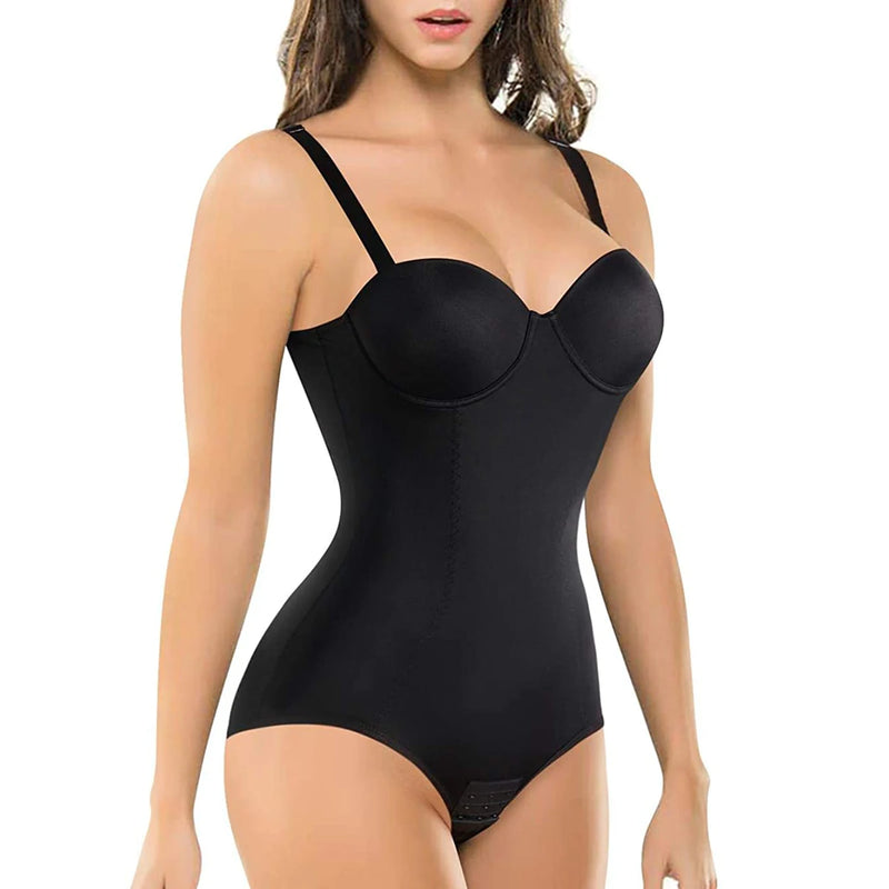 Body modelador feminino com sutiã | Corset redutor levantador de glúteos