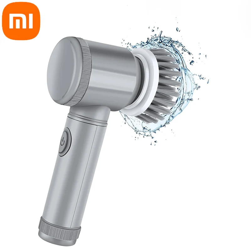 Escova elétrica 6 em 1 Xiaomi MIJIA Power Scrubber | Para cozinha e banheiro