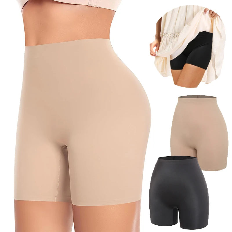 Boyshorts modelador cintura alta feminino | Sem costura modelagem suavizante