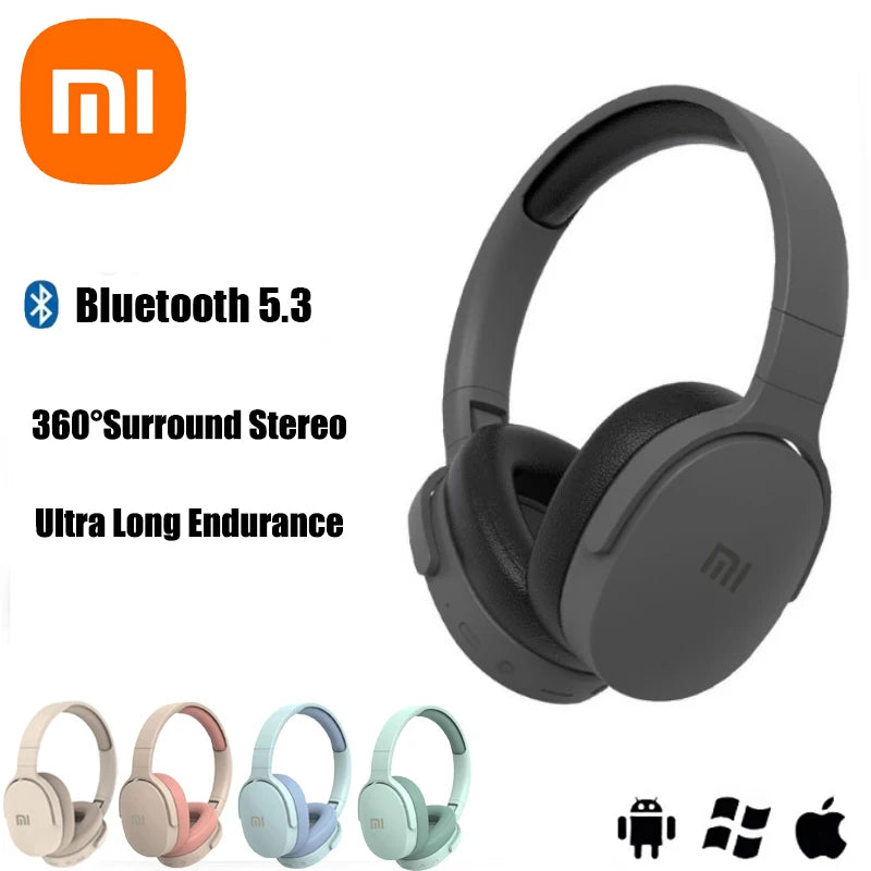 Fone de ouvido Headphone Bluetooth 5.3 Xiaomi P2961  | Som stereo HiFi e microfone