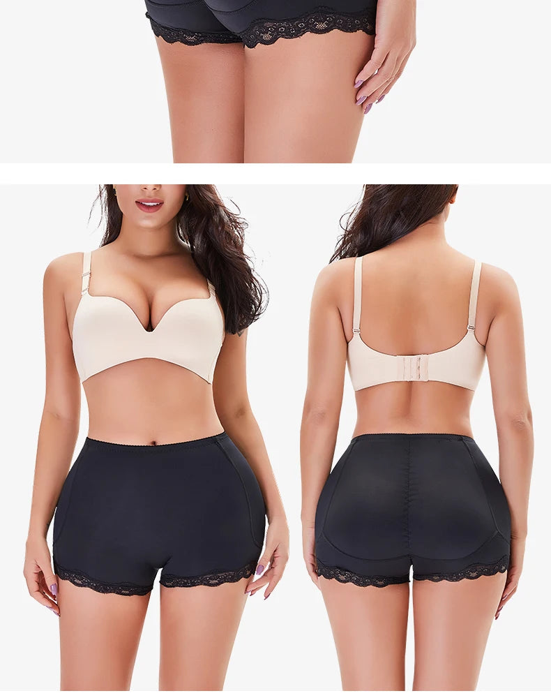 Calcinha modeladora Push UP acolchoada | Efeito corretivo e levantador de bumbum