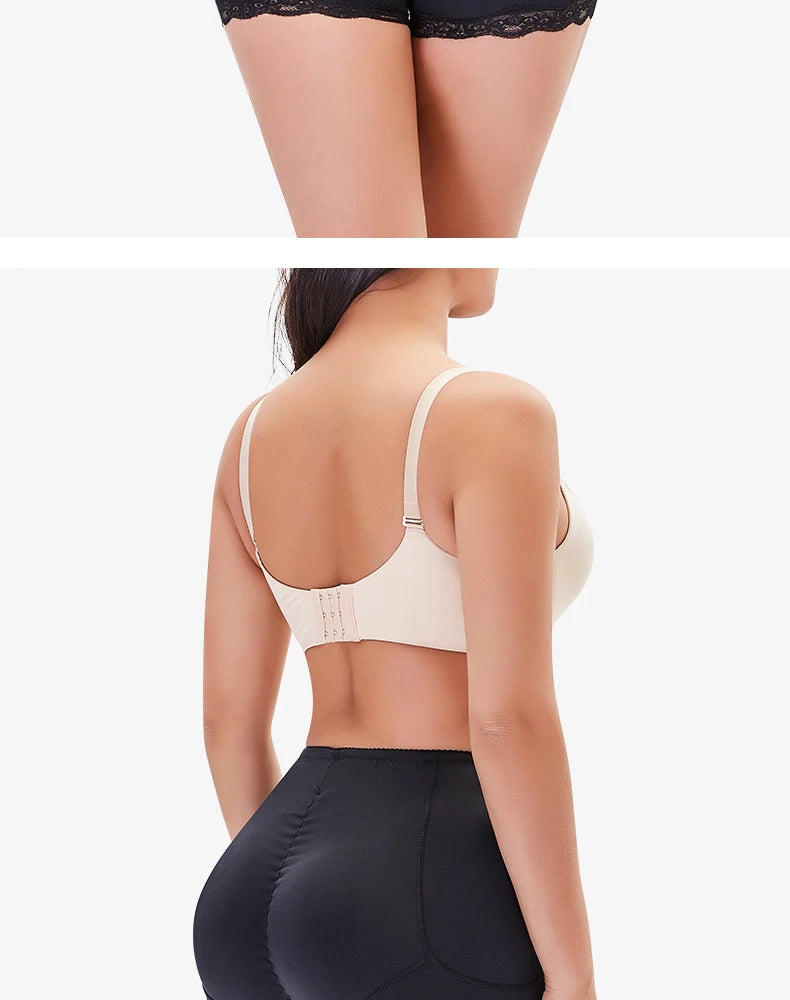 Calcinha modeladora Push UP acolchoada | Efeito corretivo e levantador de bumbum