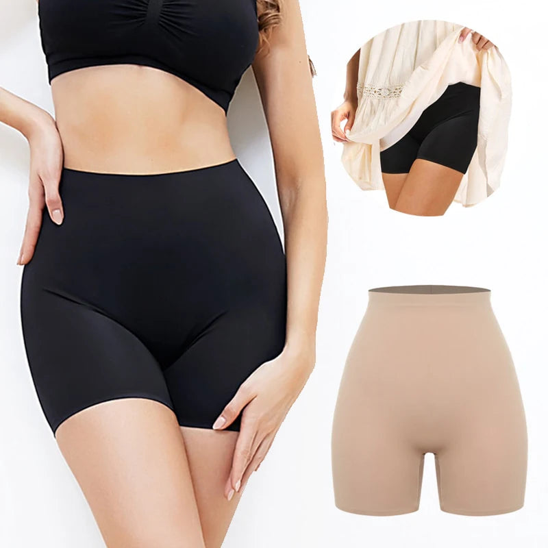 Boyshorts modelador cintura alta feminino | Sem costura modelagem suavizante