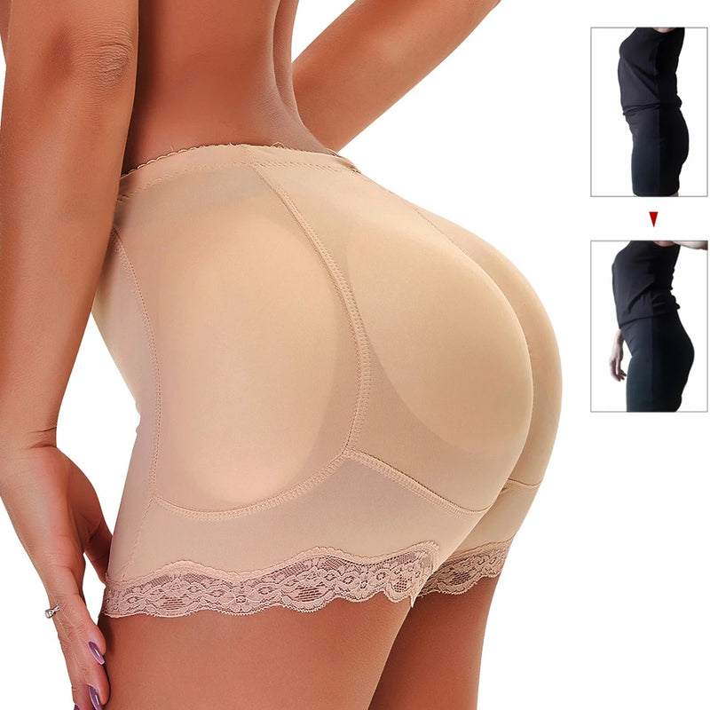 Calcinha modeladora Push UP acolchoada | Efeito corretivo e levantador de bumbum