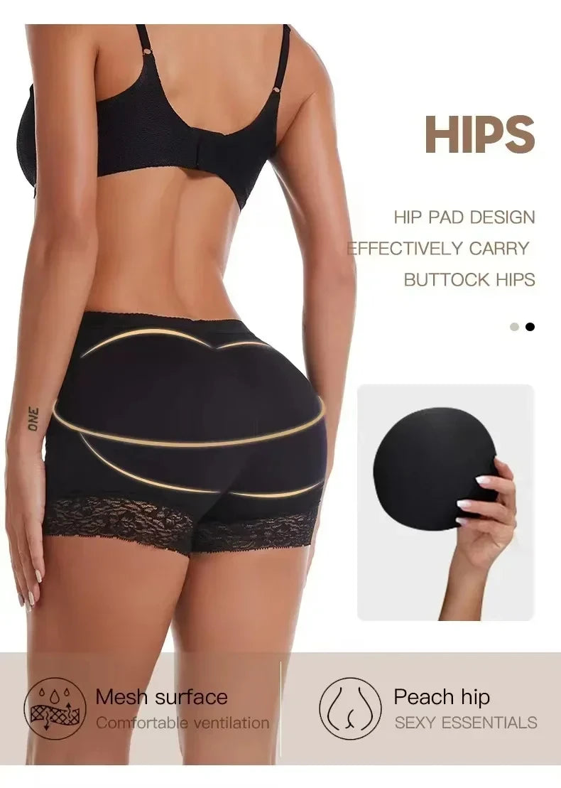 Calcinha modeladora Lift Buttock | Cintura alta levantador de bumbum