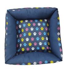 Cama pet quadrada estampada | Para cachorro e gato